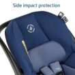 Maxi-Cosi Mico Luxe Infant Car Seat with Base, Rear Facing Car Seat For Babies, Baby Carseat 4-30 lbs, Baby Car Seats, Infant Car Seats, New Hope Navy