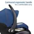 Maxi-Cosi Mico Luxe Infant Car Seat with Base, Rear Facing Car Seat For Babies, Baby Carseat 4-30 lbs, Baby Car Seats, Infant Car Seats, New Hope Navy
