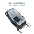 Maxi-COSI Mico Pro Baby Infant Car Seat, Ventilated Chair Design, Soft Headrest Pad, Easy-Install Latch, Adjustable Belt Guide, 3-Position Base, Stroller-Ready, Fits 4-30 lbs, up to 32 in, Seascape