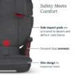 UPPAbaby Alta V2 High Back Booster Seat/Seven-Position, Active Support Headrest for Growing Children/SecureFit Integrated Belt Guide + Positioner/Cup Holder Included/Greyson (Grey Mélange)