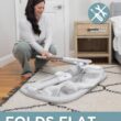 Baby Delight Beside Me Dreamer Bassinet | Bedside Sleeper | 6-Position Height Adjustment | Driftwood Grey