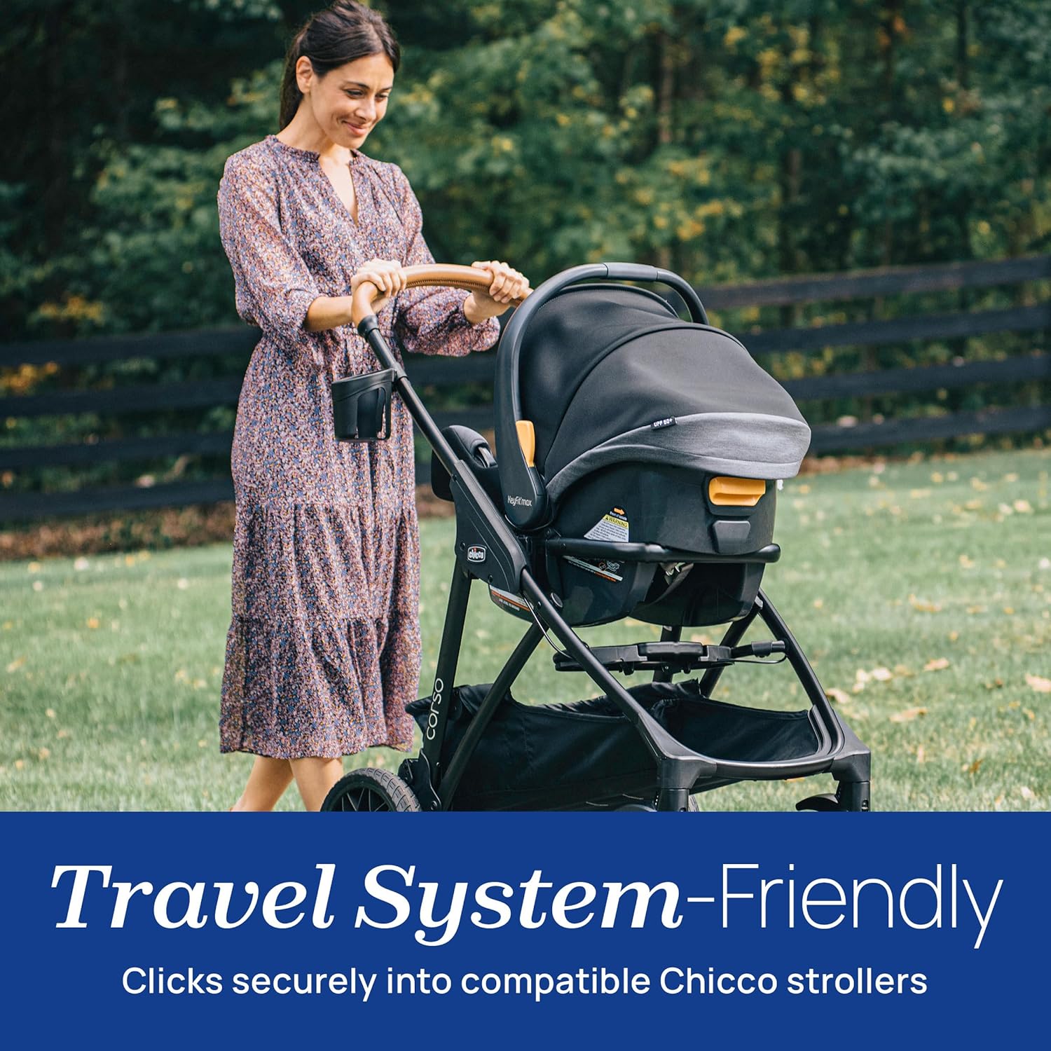 Chicco KeyFit Max ClearTex Infant Car Seat and Base, Rear-Facing Seat for Infants 4-30 lbs., Lupine/Purple Chicco KeyFit Max ClearTex Infant Car Seat and Base, Rear-Facing Seat for Infants 4-30 lbs., Infant Head and Body Support, Compatible with Chicco Strollers, Baby Travel Gear | Lupine/Purple