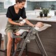 Chicco Polly Space-Saving Foldable High Chair with Easy-Clean Seat Pad, High Chair for Babies and Toddlers, Black/Black Chicco Polly Space-Saving Foldable High Chair with Easy-Clean Seat Pad, High Chair for Babies and Toddlers with Multi-Position Recline and Height Adjustment, for Children up to 40 lbs. | Black/Black