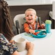 Chicco Polly Space-Saving Foldable High Chair with Easy-Clean Seat Pad, High Chair for Babies and Toddlers, Taupe/Beige Chicco Polly Space-Saving Foldable High Chair with Easy-Clean Seat Pad, High Chair for Babies and Toddlers with Multi-Position Recline and Height Adjustment, for Children up to 40 lbs. | Taupe/Beige