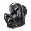 Chicco KeyFit Max Zip ClearTex Infant Car Seat and Base, Rear-Facing Seat for Infants 4-30 lbs., Infant Head and Body Support, Compatible with Chicco Strollers, Baby Travel Gear | Apex/Black