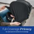 Chicco KeyFit Max Zip ClearTex Infant Car Seat and Base, Rear-Facing Seat for Infants 4-30 lbs., Apex/Black Chicco KeyFit Max Zip ClearTex Infant Car Seat and Base, Rear-Facing Seat for Infants 4-30 lbs., Infant Head and Body Support, Compatible with Chicco Strollers, Baby Travel Gear | Apex/Black