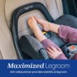 Chicco KeyFit Max Zip ClearTex Infant Car Seat and Base, Rear-Facing Seat for Infants 4-30 lbs., Apex/Black Chicco KeyFit Max Zip ClearTex Infant Car Seat and Base, Rear-Facing Seat for Infants 4-30 lbs., Infant Head and Body Support, Compatible with Chicco Strollers, Baby Travel Gear | Apex/Black