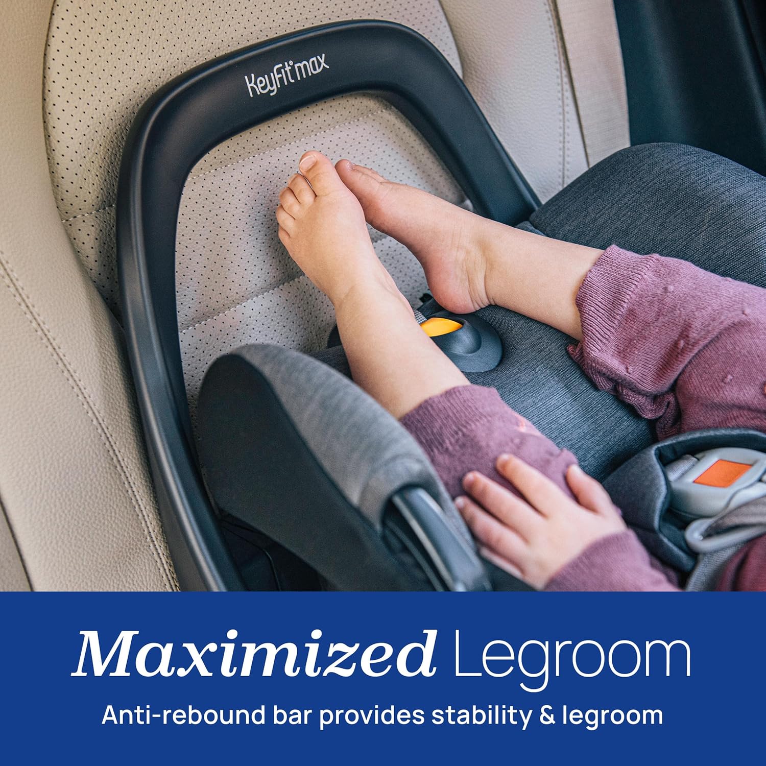 Chicco KeyFit Max Zip ClearTex Infant Car Seat and Base, Rear-Facing Seat for Infants 4-30 lbs., Apex/Black Chicco KeyFit Max Zip ClearTex Infant Car Seat and Base, Rear-Facing Seat for Infants 4-30 lbs., Infant Head and Body Support, Compatible with Chicco Strollers, Baby Travel Gear | Apex/Black
