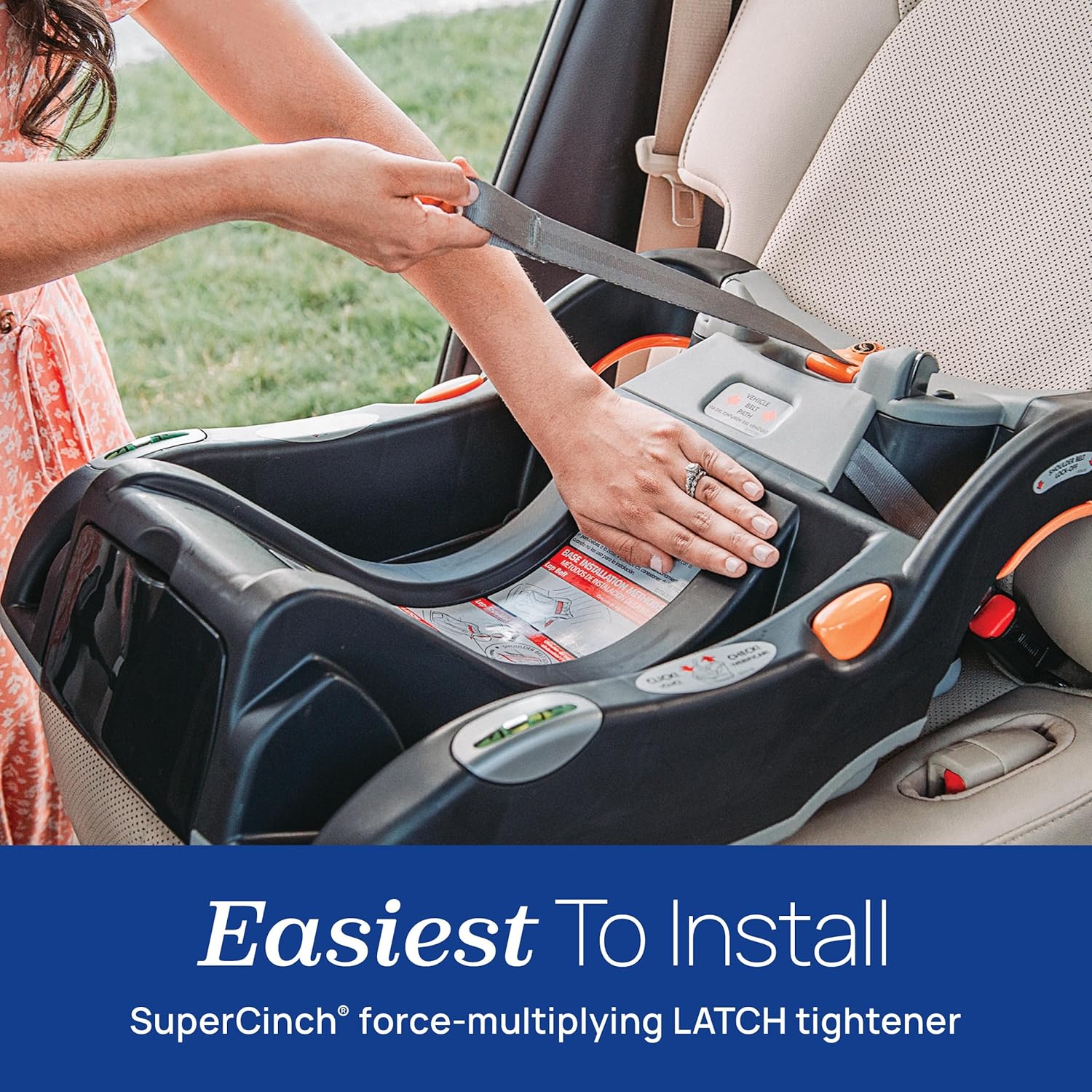 Chicco KeyFit 30 ClearTex Infant Car Seat and Base, Rear-Facing Seat for Infants 4-30 lbs., Slate/Grey Chicco KeyFit 30 ClearTex Infant Car Seat and Base, Rear-Facing Seat for Infants 4-30 lbs., Includes Infant Head and Body Support, Compatible with Chicco Strollers, Baby Travel Gear | Slate/Grey
