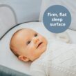 Chicco LullaGlide 3-in-1 Stationary, Gliding, and Portable Baby Bassinet, Waterproof Mattress and Fitted Sheet, Luna/Grey Chicco LullaGlide 3-in-1 Stationary, Gliding, and Portable Baby Bassinet, Waterproof Mattress and Fitted Sheet, Travel Bassinet for Baby Includes Carry Bag | Luna/Grey