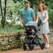 Chicco Bravo LE ClearTex Full-Size Stroller for Babies and Toddlers, UPF-Rated Canopy, GREENGUARD Gold Certified, Lightweight, One-Hand Compact Fold | Pewter/Grey