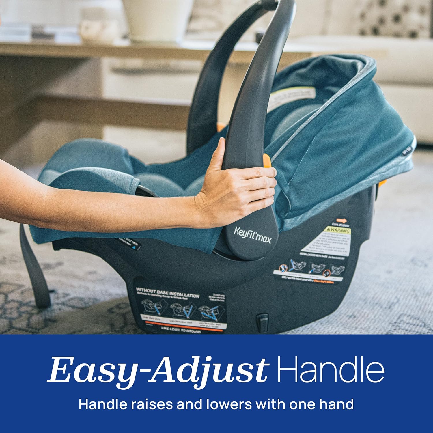 Chicco KeyFit Max Zip ClearLux Infant Car Seat and Base, Rear-Facing Seat for Infants 4-30 lbs., Verona/Grey Chicco KeyFit Max Zip ClearLux Infant Car Seat and Base, Rear-Facing Seat for Infants 4-30 lbs., Zip-Open Privacy Shield, Compatible with Chicco Strollers, Baby Travel Gear | Verona/Grey