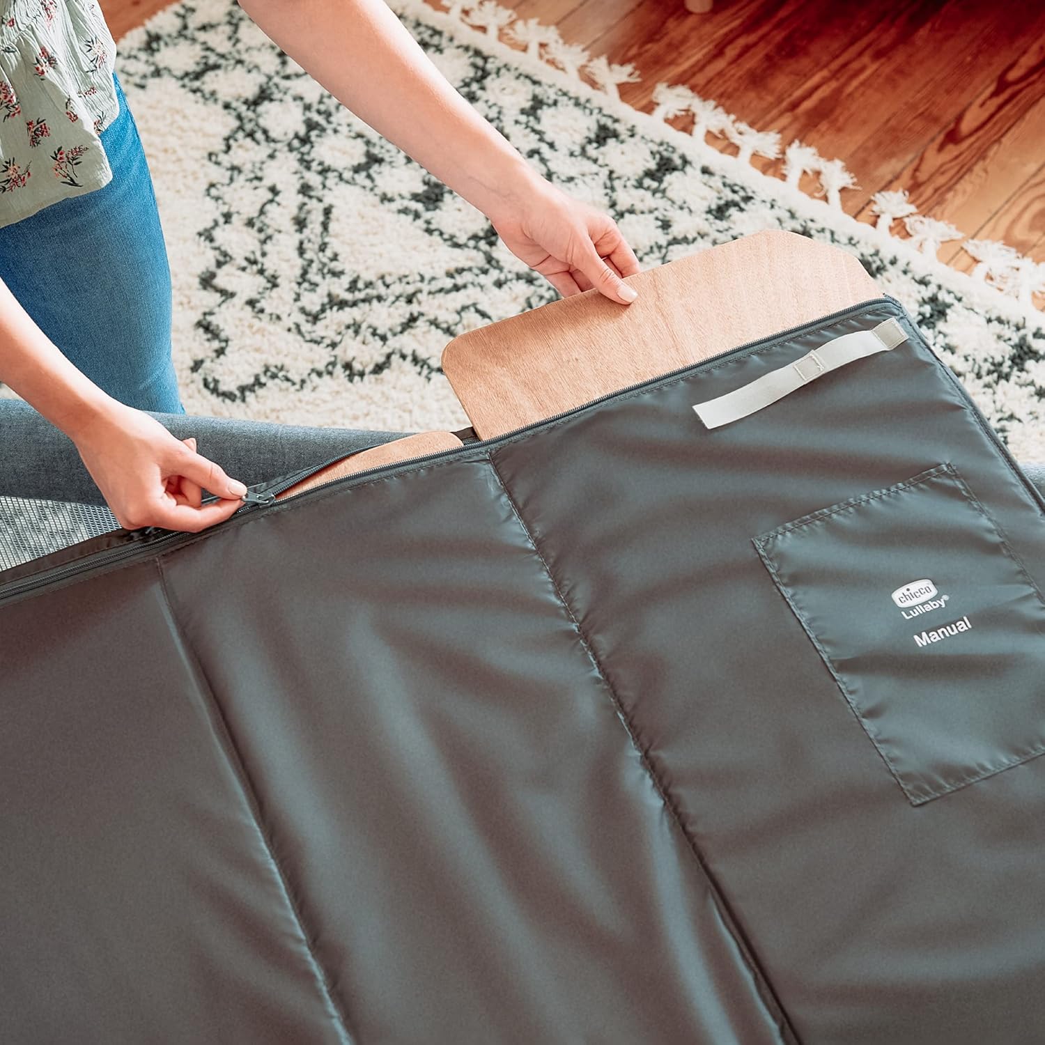 Chicco Lullaby Portable Playard, Infant Bassinet and Changer, Toddler Playard, Portable Crib, Travel Friendly | Camden/Black Chicco Lullaby Portable Playard, Infant Bassinet and Changer, Toddler Playard, Portable Crib, Travel Friendly | Camden/Black