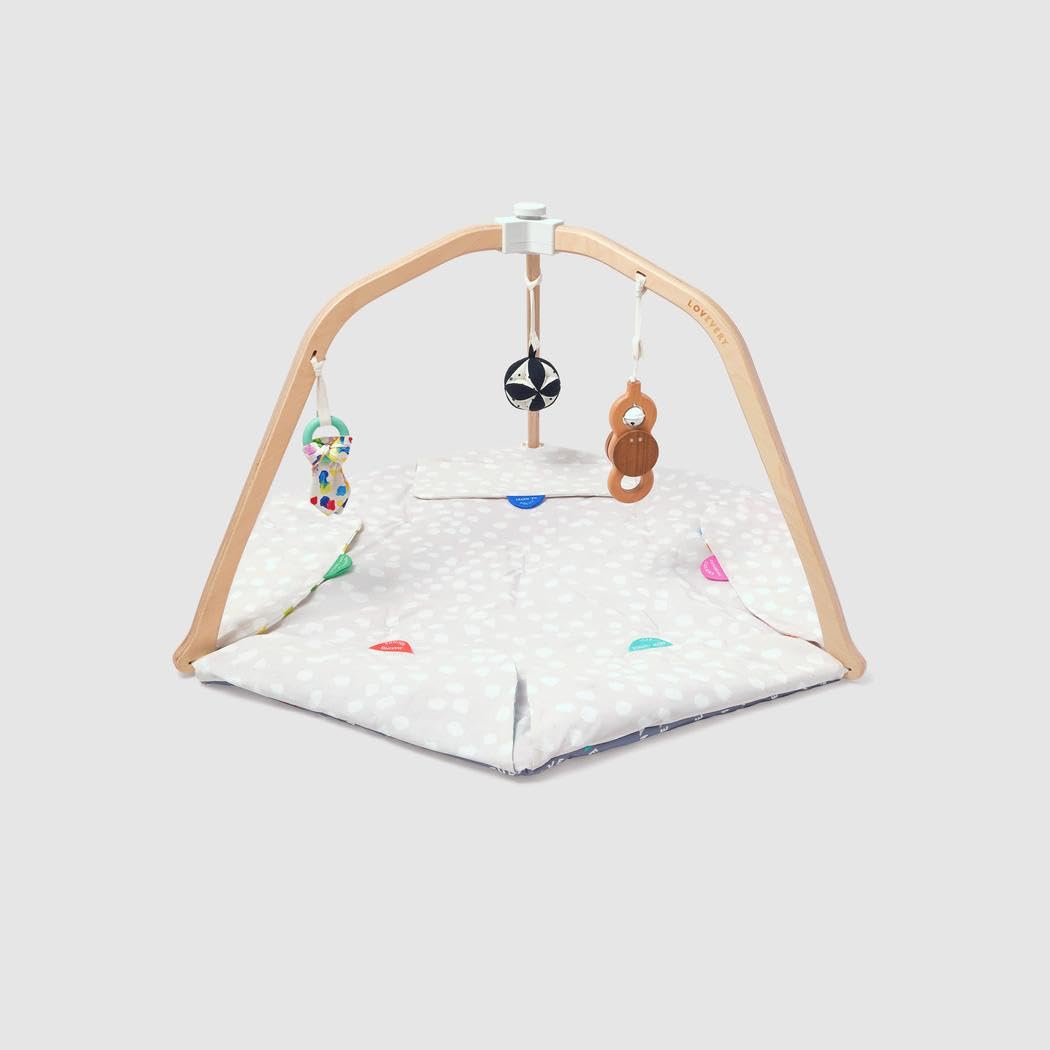 Lovevery Play Gym and Sensory Strands Bundle, Stage-Based Developmental Activity Gym for a Whole Year of Play Baby to Toddler Including Play Guide, Ages 0+ Months Lovevery Play Gym and Sensory Strands Bundle, Stage-Based Developmental Activity Gym for a Whole Year of Play Baby to Toddler Including Play Guide, Ages 0+ Months