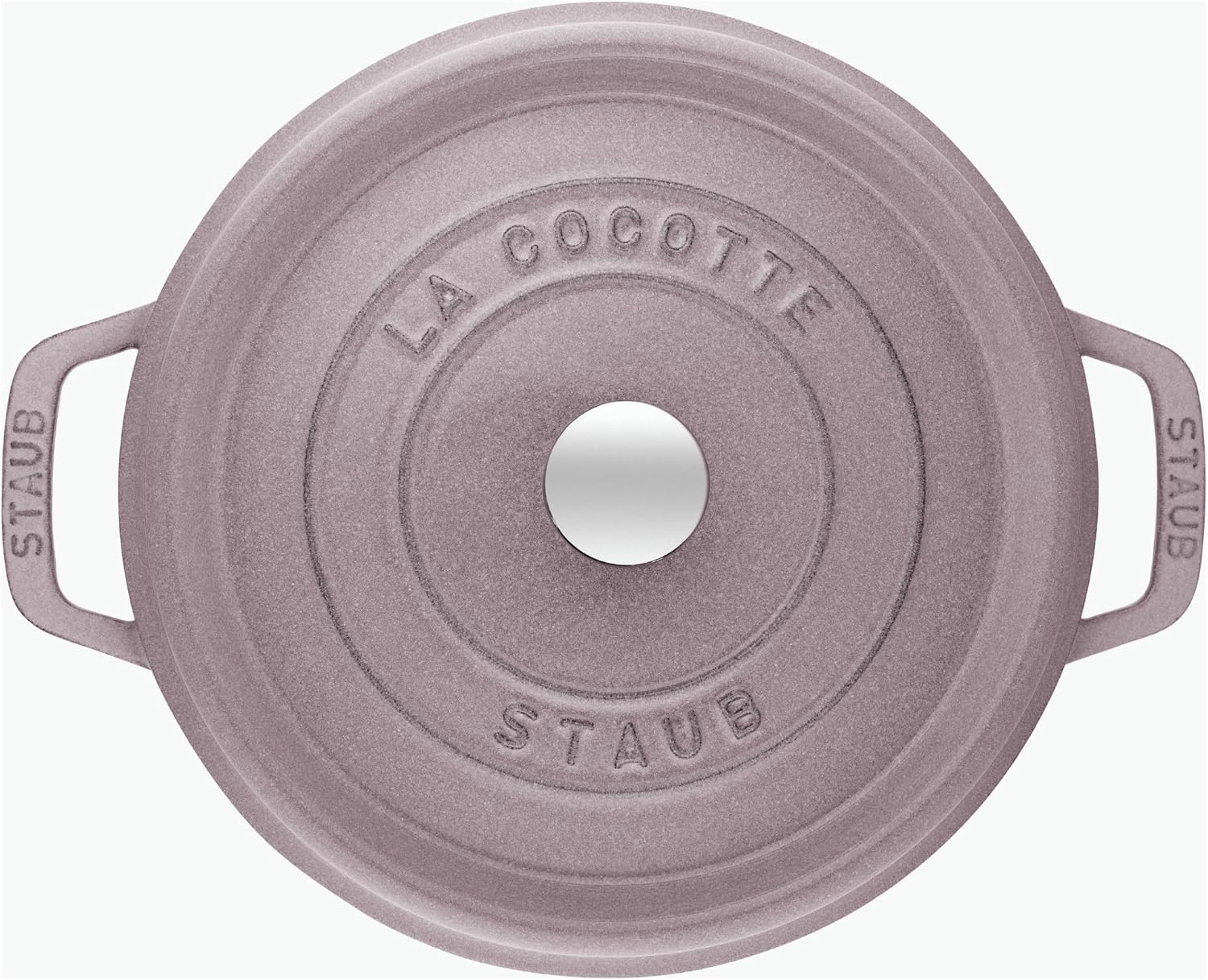 STAUB Cast Iron 7-qt Round Cocotte - Lilac STAUB Cast Iron 7-qt Round Cocotte - Lilac