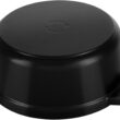 STAUB Cast Iron Dutch Oven 4-qt Round Cocotte, Made in France, Serves 3-4, Matte Black