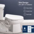 Bio Bidet BB500 Heated Electric Bidet Seat with Warm Water Wash, Night Light, Low Profile Design, Elongated Bio Bidet BB500 Heated Electric Bidet Seat with Warm Water Wash, Night Light, Low Profile Design, Elongated