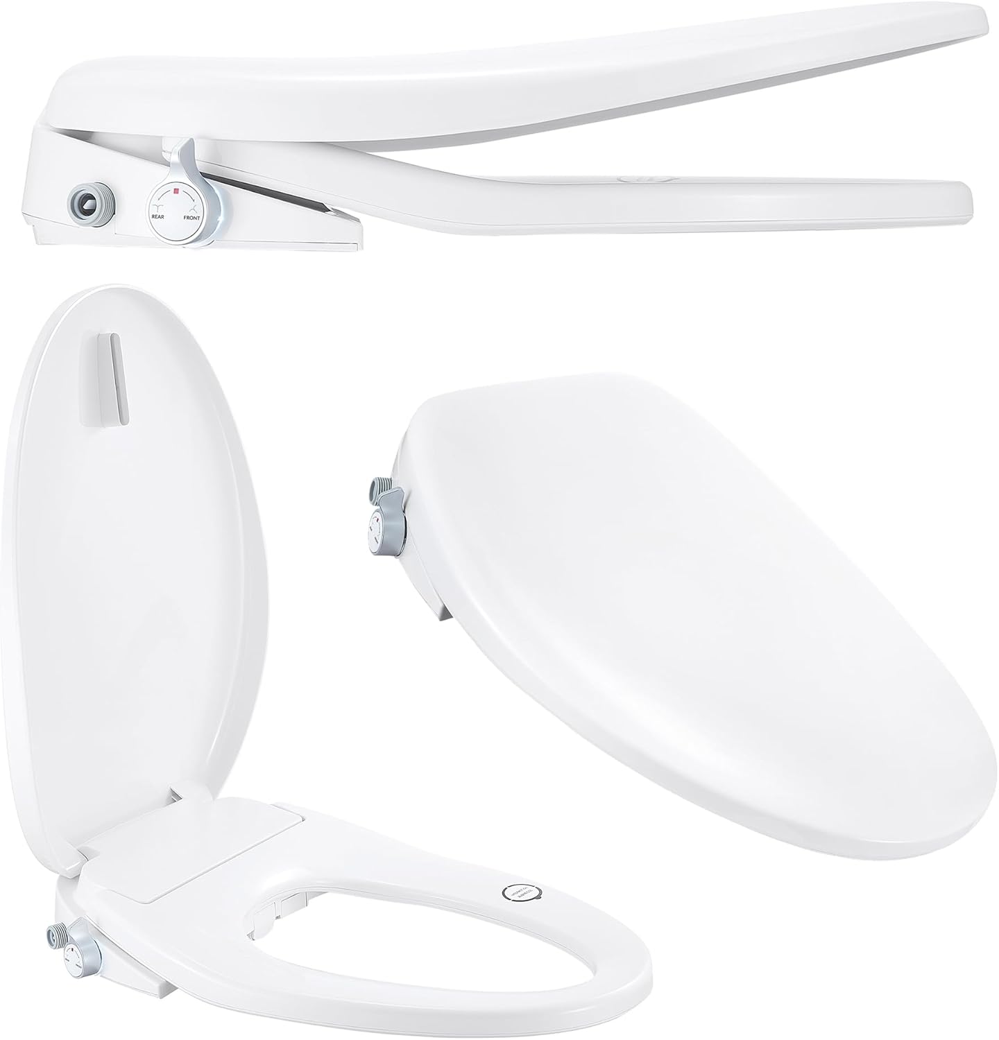 Bio Bidet BB500 Heated Electric Bidet Seat with Warm Water Wash, Night Light, Low Profile Design, Elongated Bio Bidet BB500 Heated Electric Bidet Seat with Warm Water Wash, Night Light, Low Profile Design, Elongated