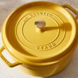 Staub Cast Iron 4-qt Round Dutch Oven - Citron Staub Cast Iron 4-qt Round Dutch Oven - Citron
