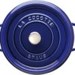 Staub Cast Iron 4-qt Round Cocotte - Dark Blue Staub Cast Iron 4-qt Round Cocotte - Dark Blue, Made in France