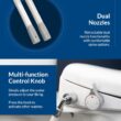 Bio Bidet BB550 Heated Bidet Seat with Warm Water Wash & Air Dryer, Night Light, Low Profile Design, Elongated Bio Bidet BB550 Heated Bidet Seat with Warm Water Wash & Air Dryer, Night Light, Low Profile Design, Elongated