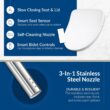 Bio Bidet BB1200 Elongated Smart Bidet, Warm Water Wash, Heated Seat & Dryer, App & Remote Control Bio Bidet BB1200 Elongated Smart Bidet, Warm Water Wash, Heated Seat & Dryer, App & Remote Control