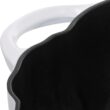 STAUB Cast Iron Dutch Oven 3.5-qt Pumpkin Cocotte with Stainless Steel Knob, Serves 3-4, White STAUB Cast Iron Dutch Oven 3.5-qt Pumpkin Cocotte with Stainless Steel Knob, Made in France, Serves 3-4, White