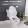 Bio Bidet USPA PRO Modern Bidet Seat, Warm Water, Heated Seat & Dryer, Remote Control, Elongated Bio Bidet USPA PRO Modern Bidet Seat, Warm Water, Heated Seat & Dryer, Remote Control, Elongated