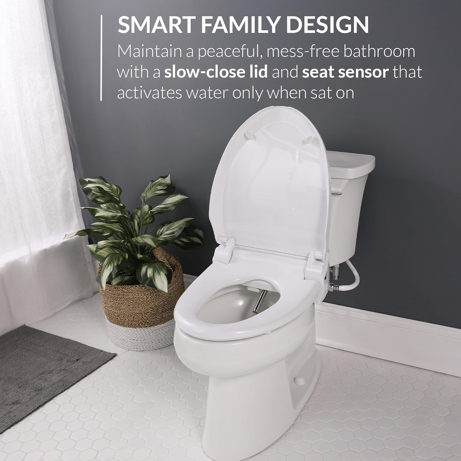 Bio Bidet USPA PRO Modern Bidet Seat, Warm Water, Heated Seat & Dryer, Remote Control, Elongated Bio Bidet USPA PRO Modern Bidet Seat, Warm Water, Heated Seat & Dryer, Remote Control, Elongated