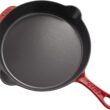 Staub Cast Iron 11-inch Traditional Skillet - Cherry, Made in France