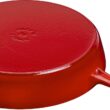 Staub Cast Iron 11-inch Traditional Skillet - Cherry, Made in France
