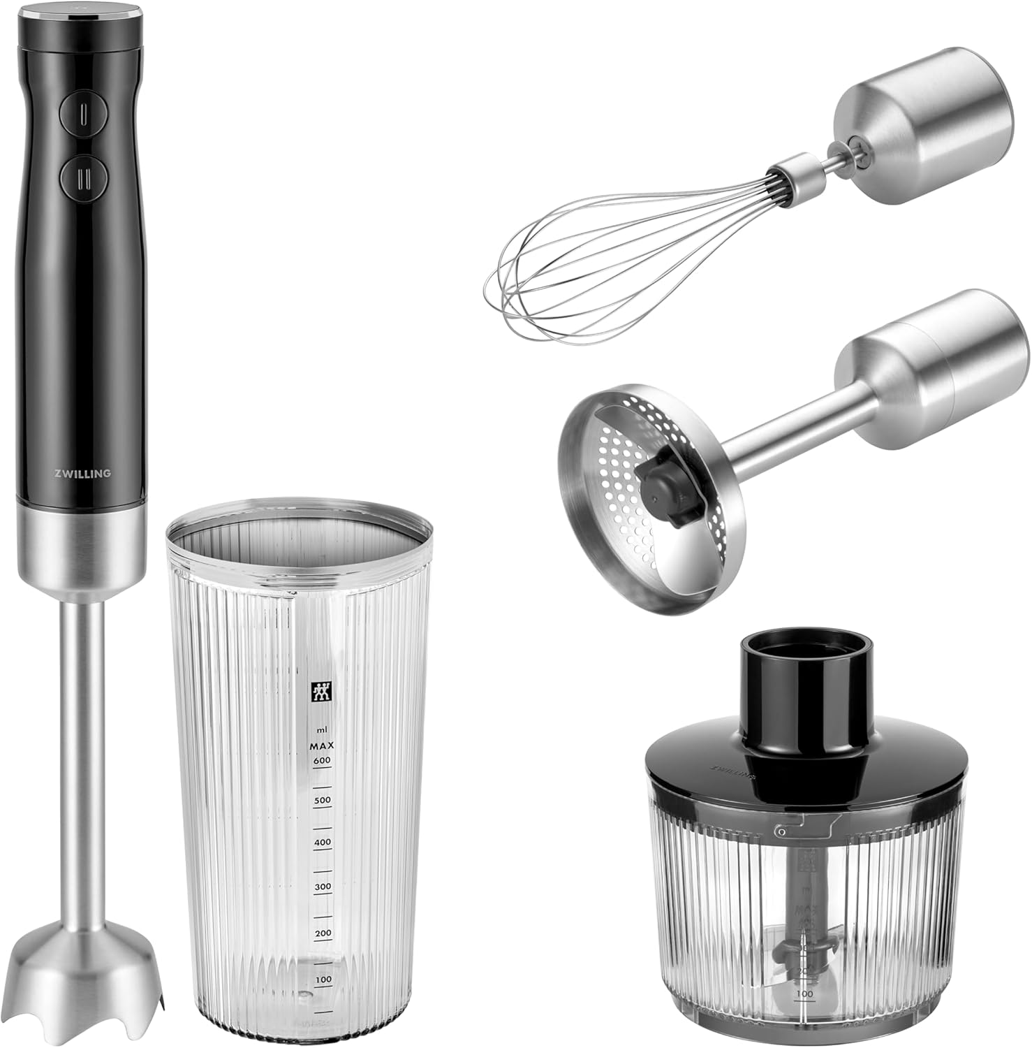 ZWILLING Enfinigy Hand blender and Accessory 4-pc Set ZWILLING Enfinigy Handblender and Accessory 4-pc Set