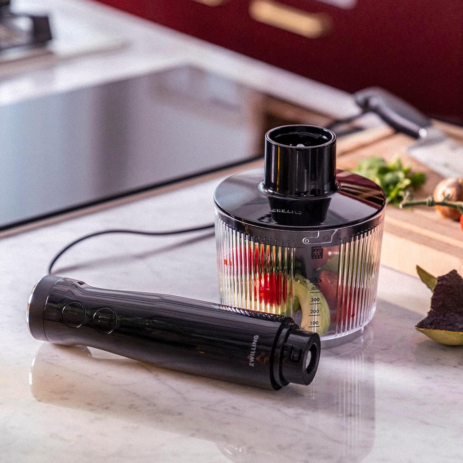 ZWILLING Enfinigy Hand blender and Accessory 4-pc Set ZWILLING Enfinigy Handblender and Accessory 4-pc Set
