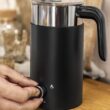 ZWILLING Enfinigy Cool Touch Milk Frother, Hot n Cold Foam Milk Frother, Cream y for Milk, Plant-based Milk - Black ZWILLING Enfinigy Cool Touch Milk Frother, Hot n Cold Foam Milk Frother, Cream y for Milk, Plant-based Milk - Black