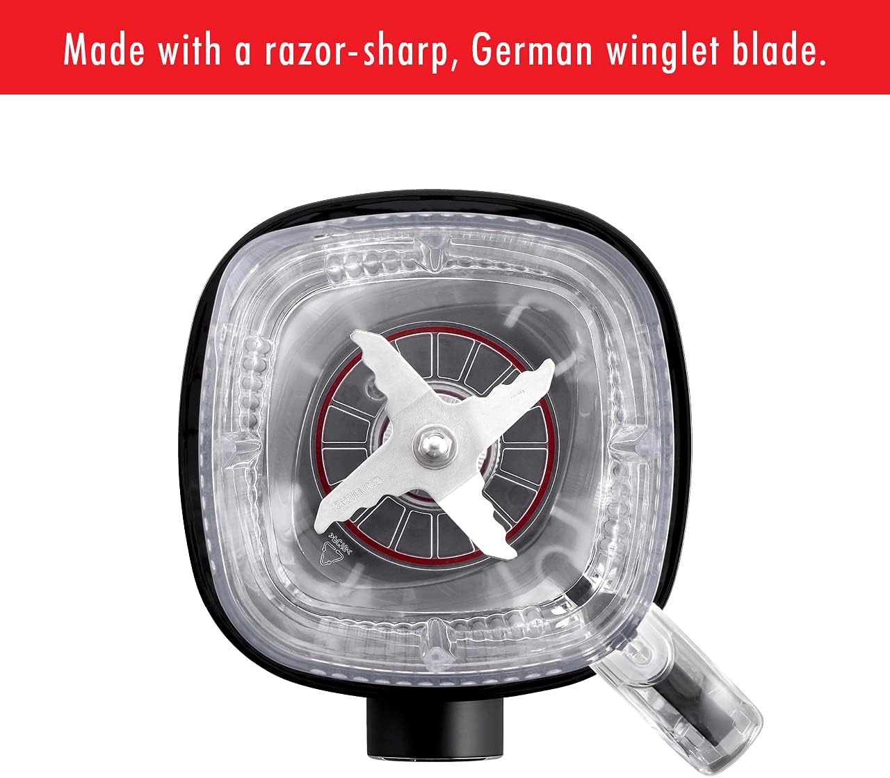 ZWILLING Enfinigy Power Blender, Piranha Teeth Winglet Blade for Shakes, Smoothies, Ice Cream and more, Black ZWILLING Enfinigy Power Blender, Piranha Teeth Winglet Blade for Shakes, Smoothies, Ice Cream and more, Black