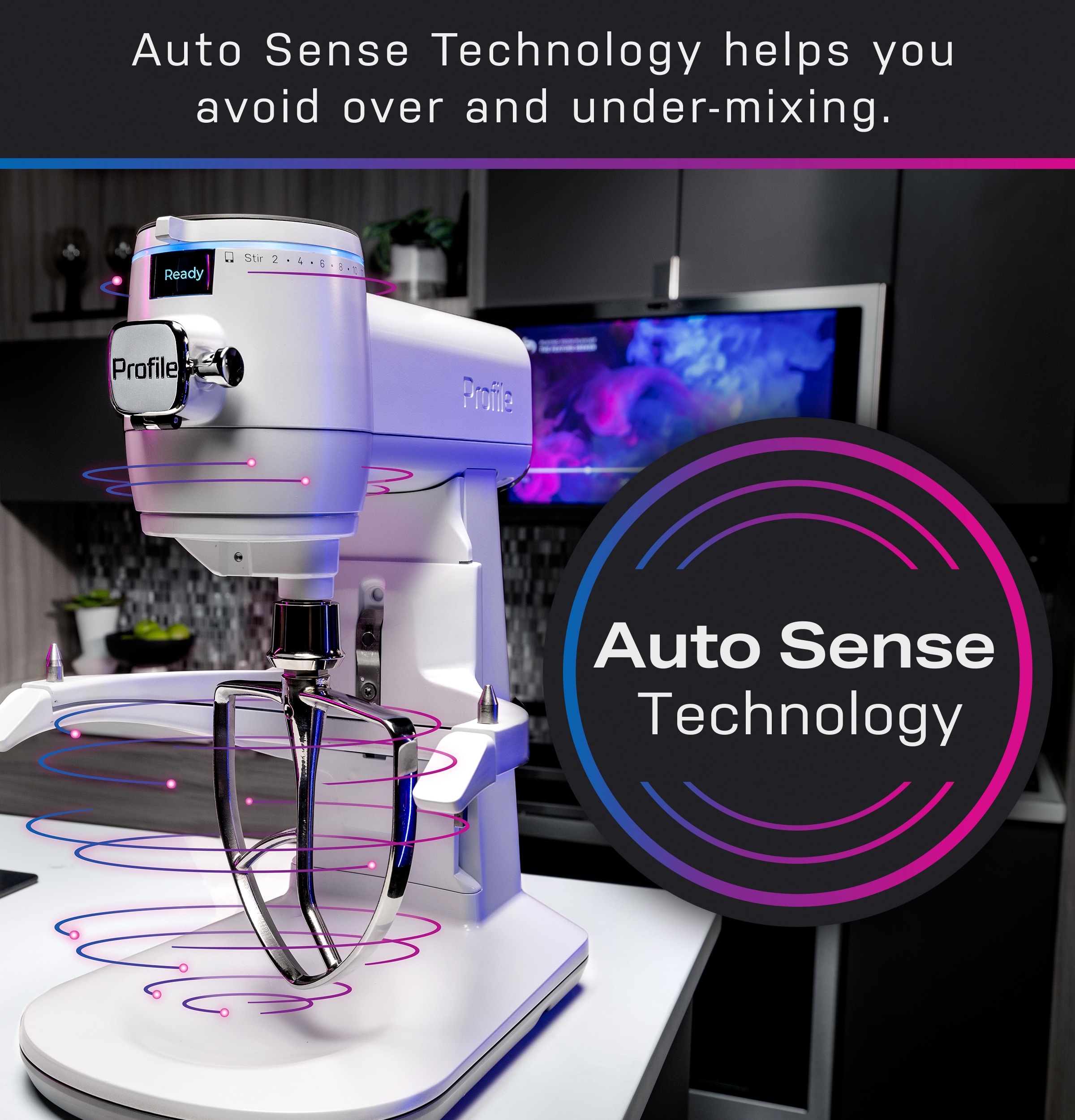 GE Profile Smart Mixer with Auto Sense - Black GE GE Profile Smart Mixer with Auto Sense - Black