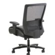 Boss Office Products Black Contemporary Ergonomic Adjustable Height Swivel Upholstered Task Chair