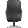 Boss Office Products Black/Grey Contemporary Ergonomic Adjustable Height Swivel Vinyl Executive Chair