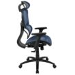 Flash Furniture LO Blue Contemporary Adjustable Height Swivel Mesh Desk Chair