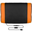 Flash Furniture X40 Black with Orange Trim Contemporary Ergonomic Adjustable Height Swivel Faux Leather Gaming Chair