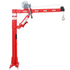 Tatayosi 1000 Lbs Pickup Truck Crane With Manual W Inches Four Capacity for 500 lbs/600 lbs/700 lbs/1000 lbsHeavy Duty Lifting for Factory Warehouse Construction