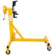 Tatayosi 1000lbs Folding Engine Stand Geared Rotating Head 360 Degree Adjustable Mounting Head Yellow Color