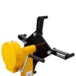 Tatayosi 1000lbs Folding Engine Stand Geared Rotating Head 360 Degree Adjustable Mounting Head Yellow Color
