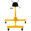 Tatayosi 1000lbs Folding Engine Stand Geared Rotating Head 360 Degree Adjustable Mounting Head Yellow Color