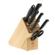 ZWILLING Four Star 8-pc, Knife block set, natural