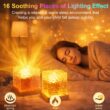 Ocean Wave Projector Light with 16 Colors, LED Night Lamp