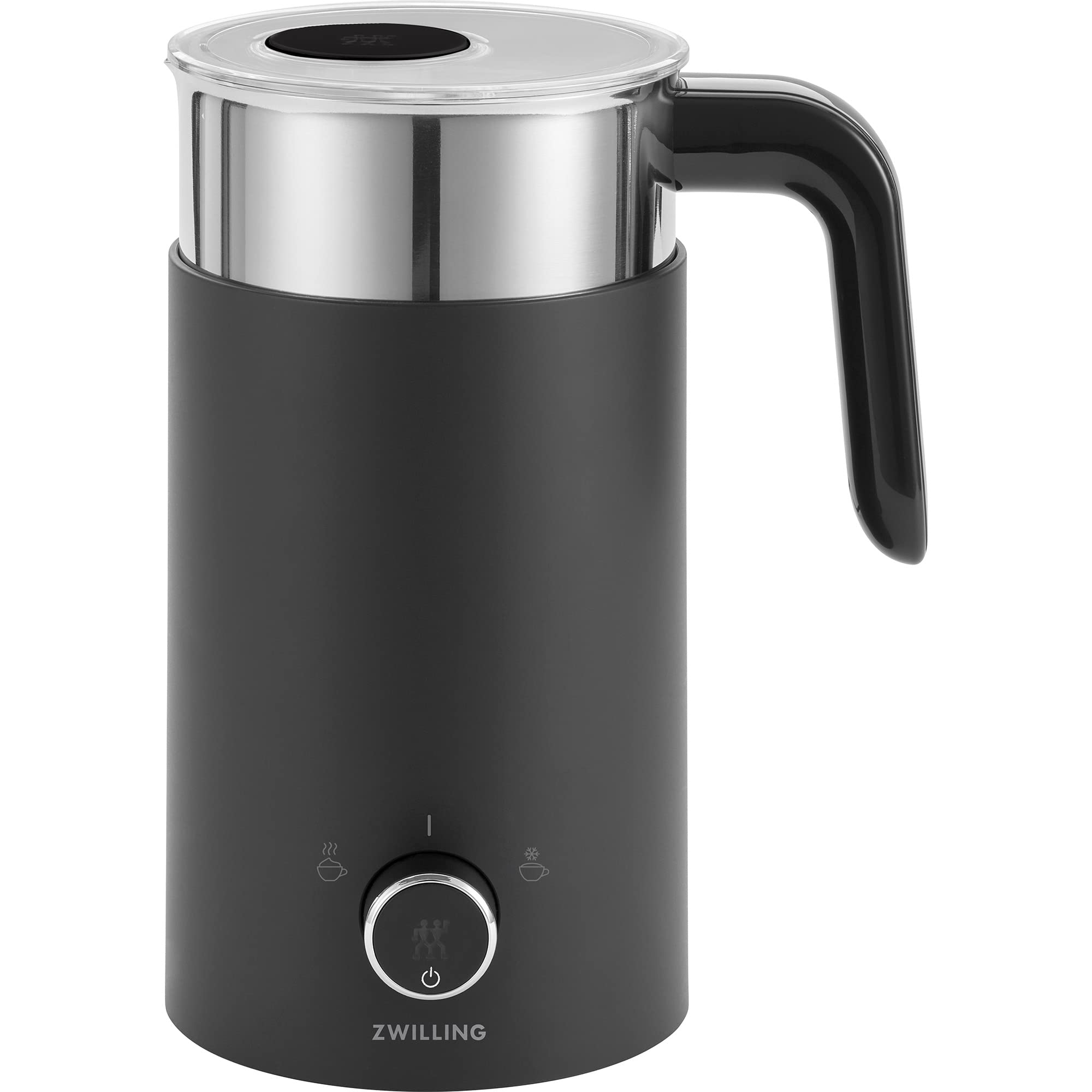 ZWILLING Enfinigy Cool Touch Milk Frother, Hot n Cold Foam Milk Frother, Cream y for Milk, Plant-based Milk - Black ZWILLING Enfinigy Cool Touch Milk Frother, Hot n Cold Foam Milk Frother, Cream y for Milk, Plant-based Milk - Black