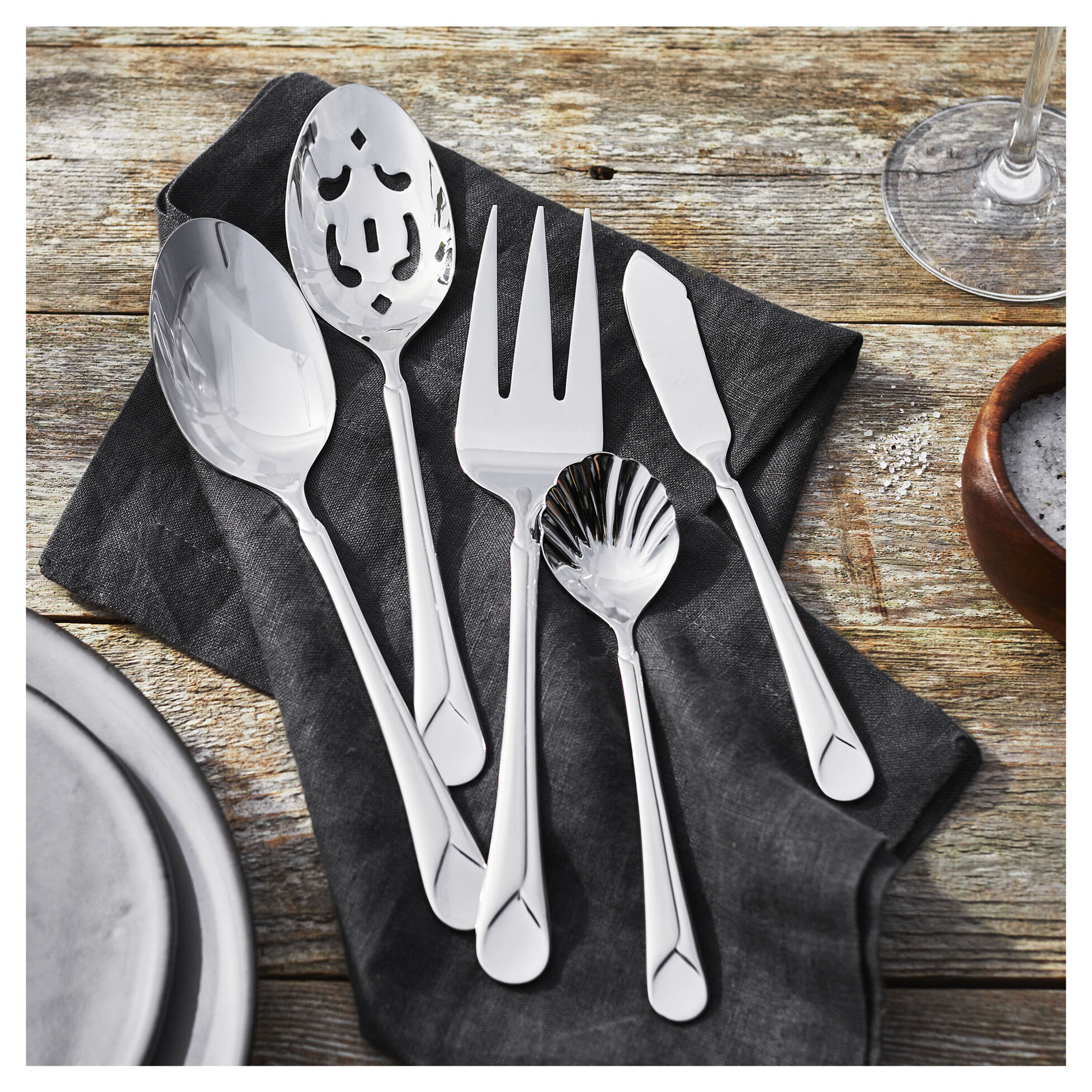 ZWILLING Provence 45-pc Flatware Set, 18/10 Stainless Steel ZWILLING Provence 45-pc Flatware Set, 18/10 Stainless Steel - Image 3