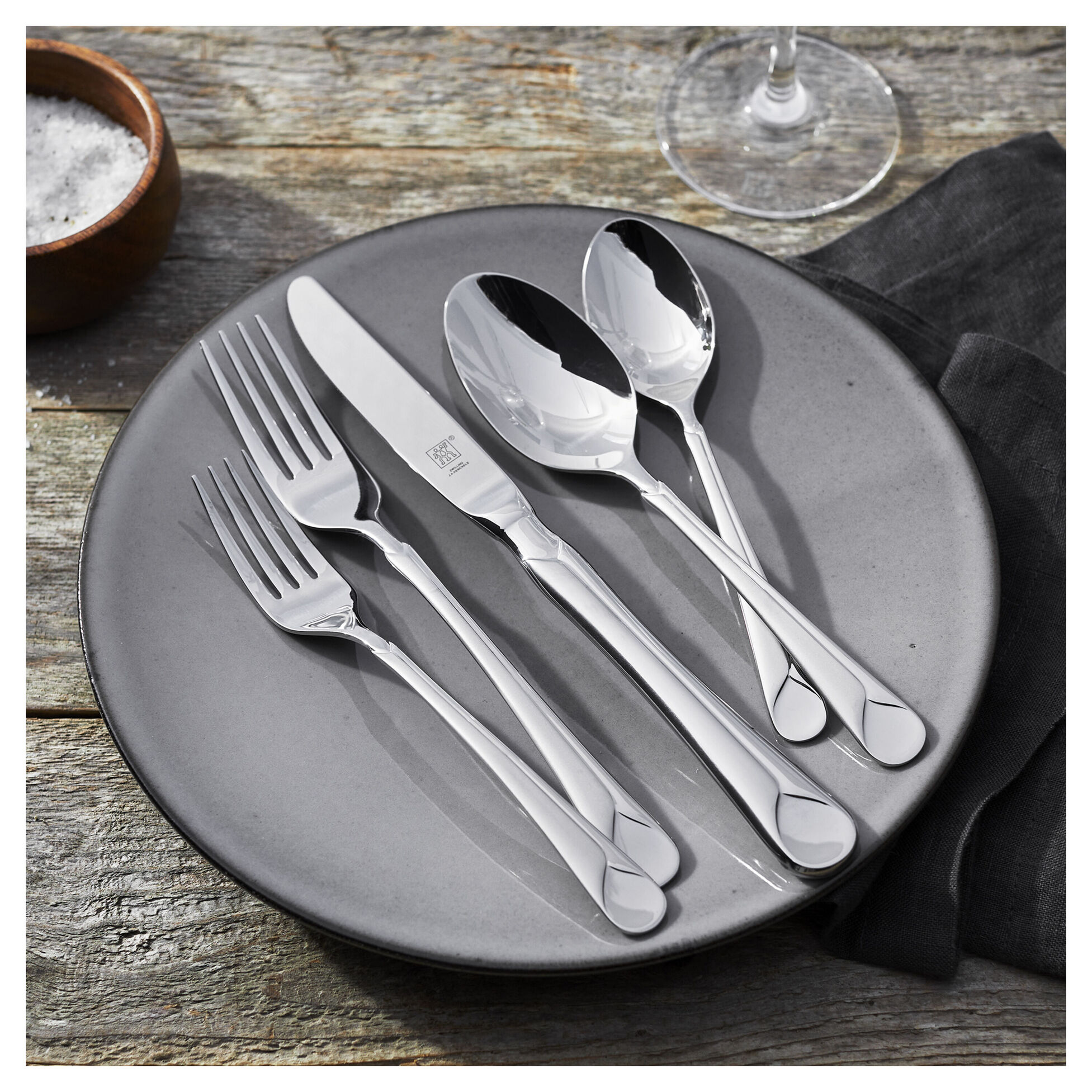 ZWILLING Provence 45-pc Flatware Set, 18/10 Stainless Steel ZWILLING Provence 45-pc Flatware Set, 18/10 Stainless Steel - Image 2