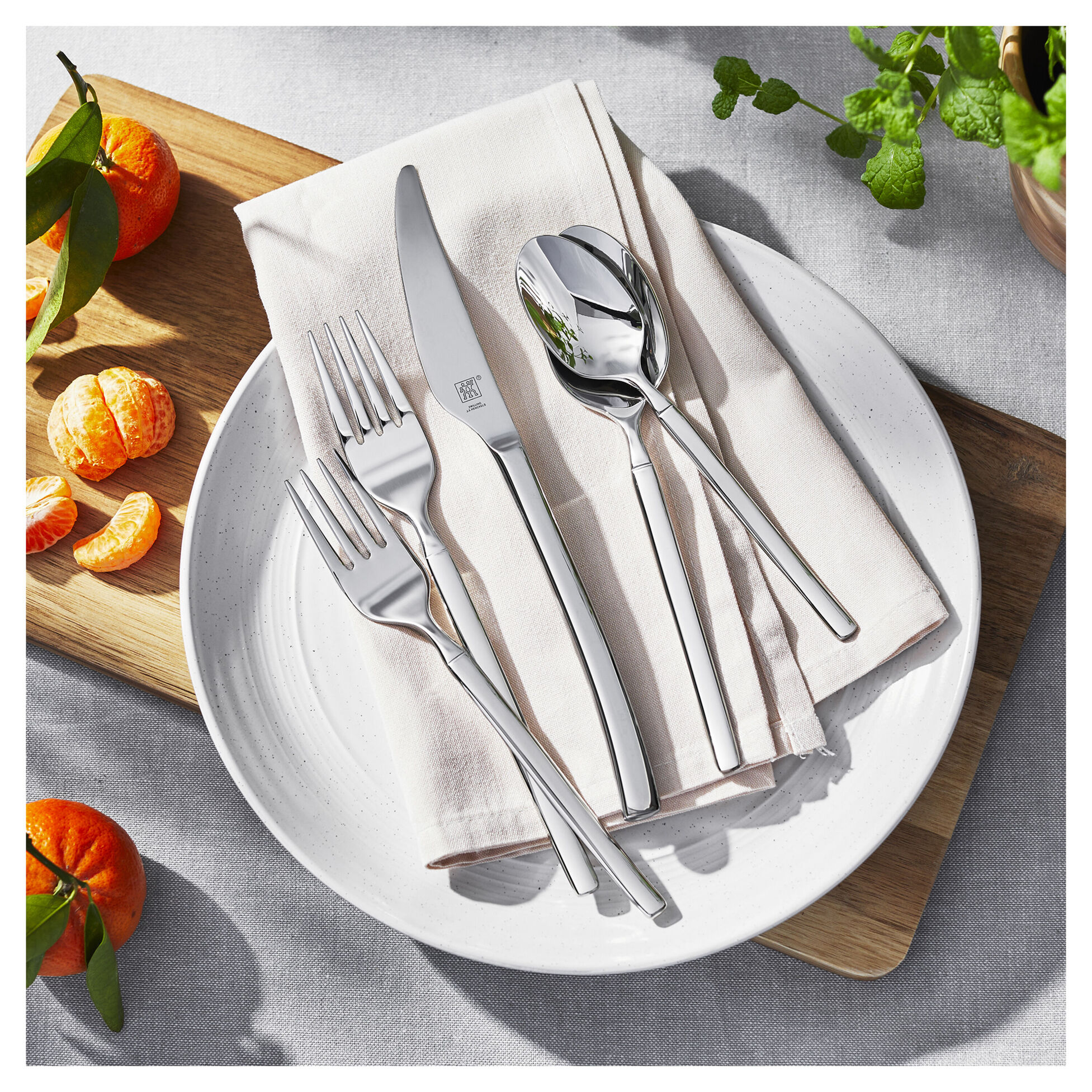 ZWILLING Opus 45-pc Flatware Set, 18/10 Stainless Steel ZWILLING Opus 45-pc Flatware Set, 18/10 Stainless Steel - Image 4